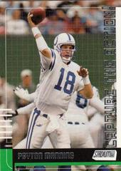 Peyton Manning Football Cards 2000 Stadium Club Capture the Action Prices
