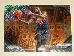 Kevin Durant [Mojo] #24 Basketball Cards 2023 Panini Prizm Fireworks Prices