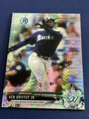 Ken Griffey Jr. [Gold Refractor] Baseball Cards 2017 Bowman Chrome National Convention Prices