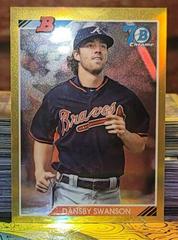 Dansby Swanson [Gold] #92B-DSW Baseball Cards 2017 Bowman 1992 Chrome Prices
