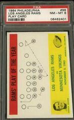 Los Angeles Rams [Play Card] #98 Football Cards 1964 Philadelphia Prices