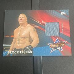 Brock Lesnar [Blue Autograph] #10 Wrestling Cards 2017 Topps WWE Prices