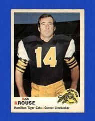 Bob Krouse #21 Football Cards 1970 O Pee Chee CFL Prices