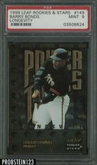 Barry Bonds [Longevity] Baseball Cards 1998 Leaf Rookies & Stars Prices