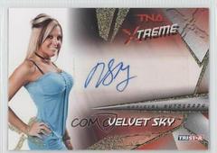 Velvet Sky [Gold] #X48 Wrestling Cards 2010 TriStar TNA Xtreme Autographs Prices