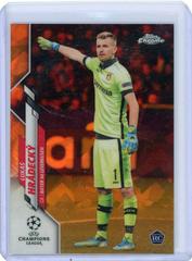 Lukas Hradecky [Orange Refractor] Soccer Cards 2019 Topps Chrome UEFA Champions League Prices