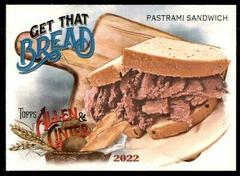 Pastrami Sandwich Baseball Cards 2022 Topps Allen & Ginter Get That Bread Prices