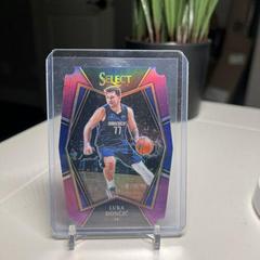 Luka Doncic [Purple Prizm Die Cut] Basketball Cards 2021 Panini Select Prices