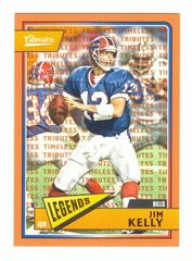 Jim Kelly [Timeless Tributes Orange] #105 Football Cards 2018 Panini Classics Prices