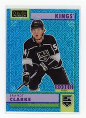 Brandt Clarke [Blue Rainbow] #R-96 Hockey Cards 2022 O-Pee-Chee Platinum Retro Prices