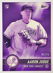 Aaron Judge [Purple] Baseball Cards 2017 Topps Bunt Prices