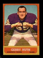 Gerry Huth #104 Football Cards 1963 Topps Prices