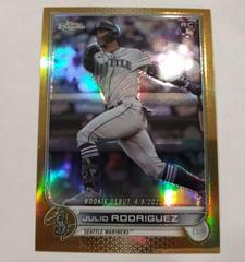 Julio Rodriguez [Gold] #US62 Baseball Cards 2022 Topps Chrome Update Sapphire Prices