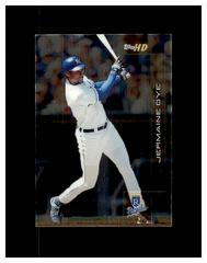 Jermaine Dye [Platinum] #4 Baseball Cards 2001 Topps H.D Prices
