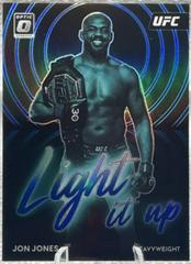Jon Jones [Blue] #19 Ufc Cards 2023 Panini Donruss Optic UFC Light It Up Prices