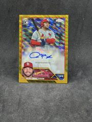 Alec Burleson [Gold Wave] Baseball Cards 2023 Topps Chrome Update Autographs Prices