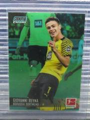 Giovanni Reyna [Aqua Refractor] Soccer Cards 2021 Stadium Club Chrome Bundesliga Prices