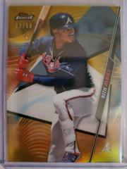 Ozzie Albies [Gold Refractor] Baseball Cards 2020 Topps Finest Prices