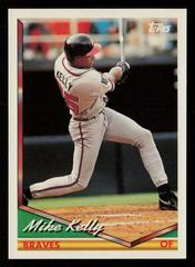 Mike Kelly #35T Baseball Cards 1994 Topps Traded Prices