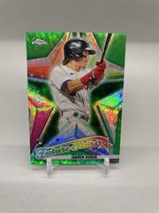 Jarren Duran [Green] #FS-14 Baseball Cards 2022 Topps Chrome Logofractor Future Stars Prices