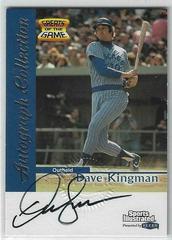 Dave Kingman Baseball Cards 1999 Sports Illustrated Greats of the Game Autographs Prices