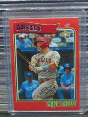 Mike Trout [Red] #30 Baseball Cards 2023 Topps Brooklyn Collection Prices