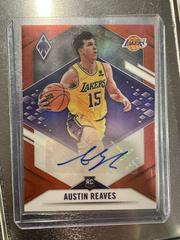 Austin Reaves [Red] Basketball Cards 2021 Panini Chronicles Phoenix Rookie Autographs Prices