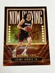Jaime Jaquez Jr. [Holo] #30 Basketball Cards 2023 Panini Hoops Now Playing Prices