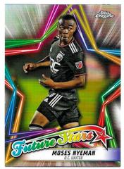 Moses Nyeman #FS-12 Soccer Cards 2022 Topps Chrome MLS Future Stars Prices