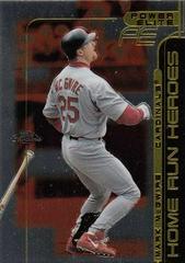 Mark Mcgwire [HRH 9 of 16 multi-card company release] #9 of 16 HRH Baseball Cards 1999 Topps Chrome Homerun Heroes Prices