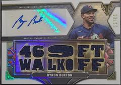 Byron Buxton Baseball Cards 2022 Topps Triple Threads Autograph Relic Prices