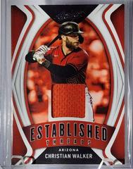 Christian Walker Baseball Cards 2022 Panini Absolute Established Threads Prices