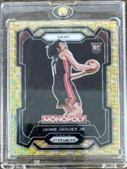 Jaime Jaquez Jr. [Gold Wave Millionaire] #48 Basketball Cards 2023 Panini Prizm Monopoly Prices