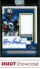 Barry Sanders [Patch Autograph Platinum] #130 Football Cards 2018 Panini One Prices