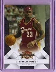 Lebron James Basketball Cards 2009 Panini Threads Prices