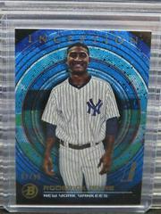 Roderick Arias [Blue Pattern II] #4 Baseball Cards 2022 Bowman Inception Prices