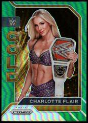 Charlotte Flair [Gold Prizm] Wrestling Cards 2022 Panini Prizm WWE Gold Prices