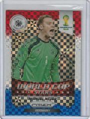 Manuel Neuer [Red White Blue Power Plaid] #17 Soccer Cards 2014 Panini Prizm World Cup Stars Prices