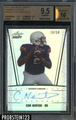 Cam Newton [Prismatic Silver] #RCCN1 Football Cards 2011 Leaf Metal Draft Autograph Prices