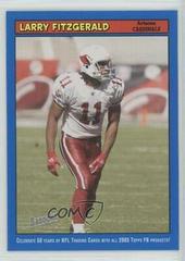 Larry Fitzgerald [Blue] #11 Football Cards 2005 Bazooka Prices