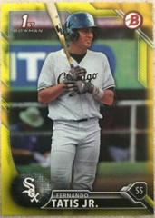 Fernando Tatis Jr. [Yellow] #BP17 Baseball Cards 2016 Bowman Prospects Prices
