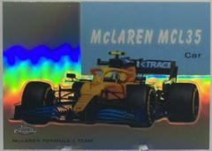 McLaren MCL35 #54W-19 Racing Cards 2020 Topps Chrome Formula 1 1954 World on Wheels Prices