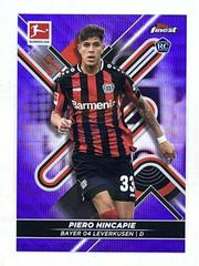 Piero Hincapie [Purple Wave] #105 Soccer Cards 2021 Topps Finest Bundesliga Prices