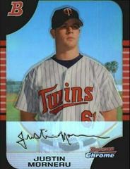 Justin Morneau #20 Baseball Cards 2005 Bowman Chrome Prices