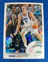 Dirk Nowitzki [White Refractor] #29 Basketball Cards 2002 Topps Chrome Prices