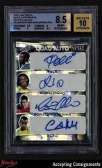 Ronaldinho [Black Crystal] Soccer Cards 2022 Leaf Metal Autographs Prices