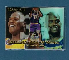 Shaquille O'Neal [Row 1] #7 Basketball Cards 1998 Flair Showcase Prices