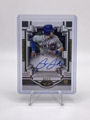 Brett Baty [Silver Ink] #BOA-BBA1 Baseball Cards 2023 Topps Tier One Break Out Autographs Prices