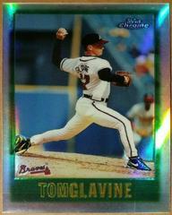 Tom Glavine [Refractor] Baseball Cards 1997 Topps Chrome Prices