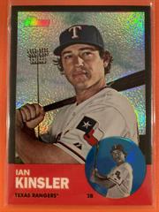 Ian Kinsler [Black Refractor] Baseball Cards 2012 Topps Heritage Chrome Prices